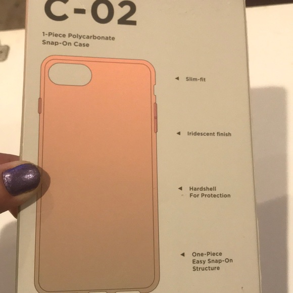 💐 IWave Iridescent clear iPhone 6 / 7 / 8 case - Picture 5 of 5